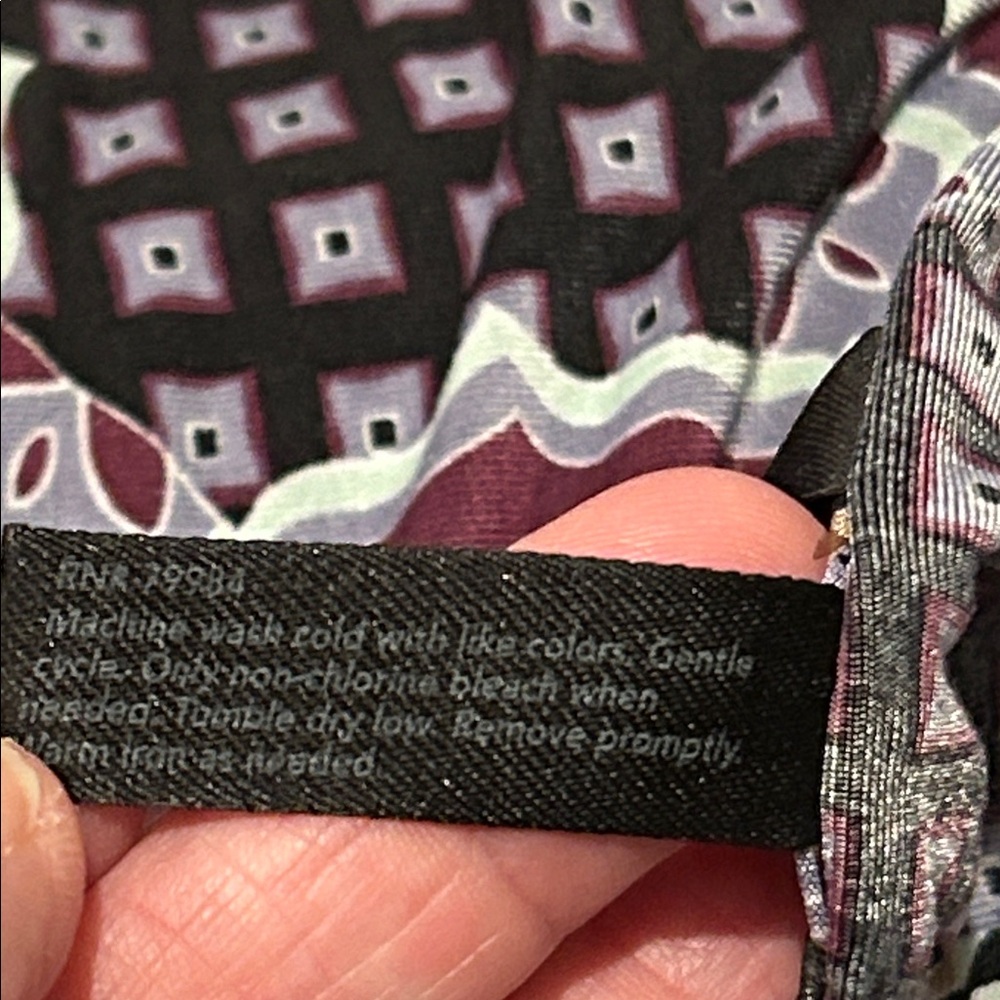 Soma Black and White Geometric Pajama Top Size Small - Picture 10 of 10